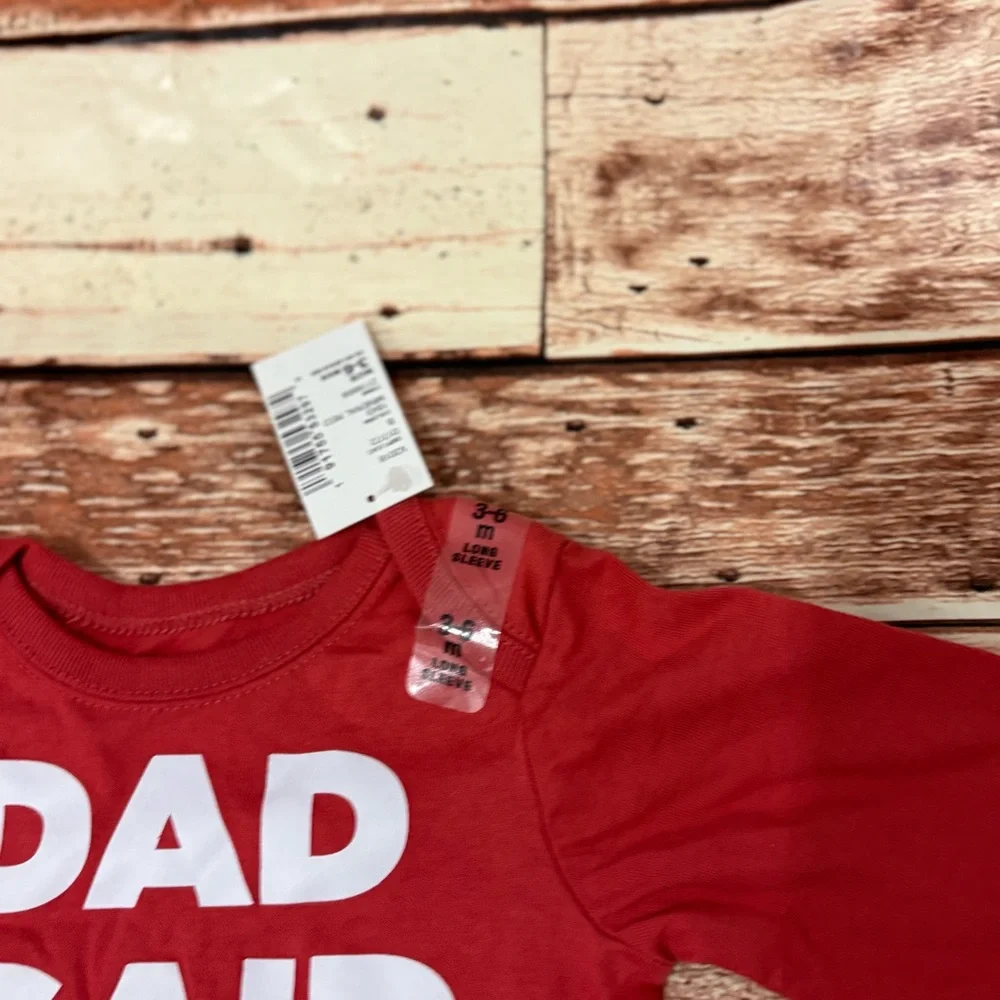 The Children's Place long sleeve Bodysuit - 'Dad Said It's OK'